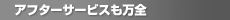 �^�b�N�X�ŃA�t�^�[�T�[�r�X�����S